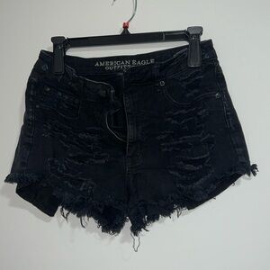 A&E Distressed Jean Shorts